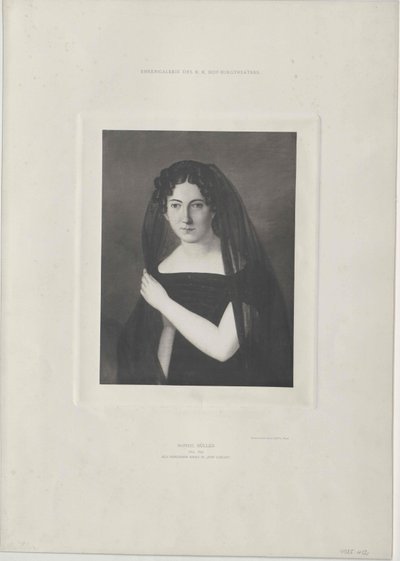Sophie Mueller (impression) - Artist Unknown