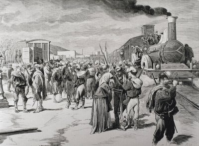 Espagne. Troisième guerre carliste. Départ d