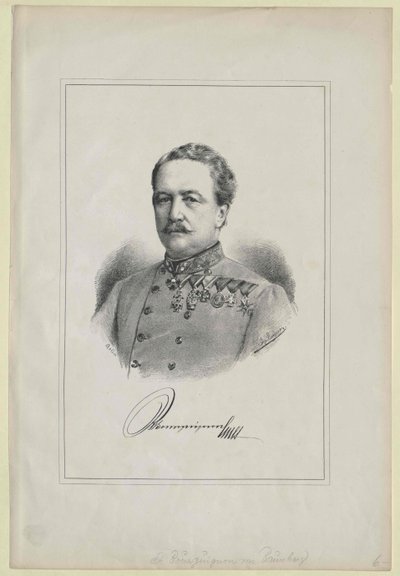Stanislaus Baron Bourguignon-Baumberg - Artist Unknown