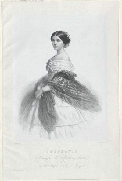 Stephanie Friederike de la Maison de Hohenzollern-Sigmaringen - Artist Unknown