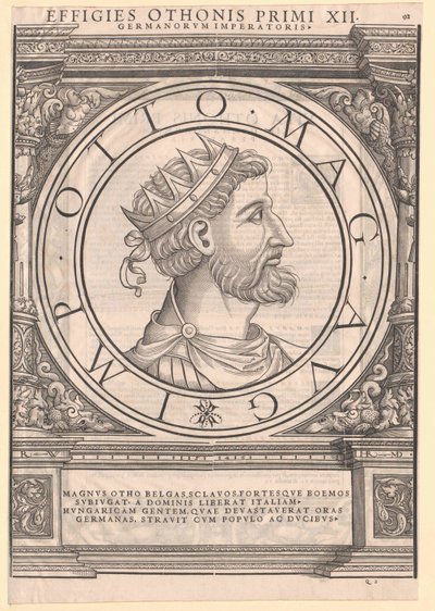 Le grand empereur Otto I - Artist Unknown