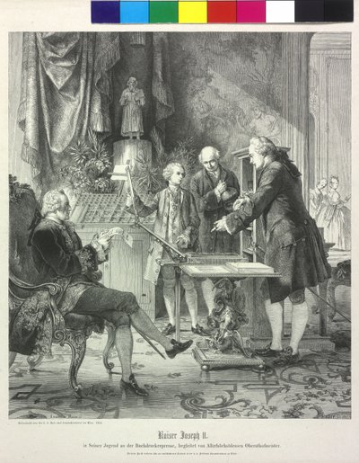 Le jeune empereur Joseph II à l
