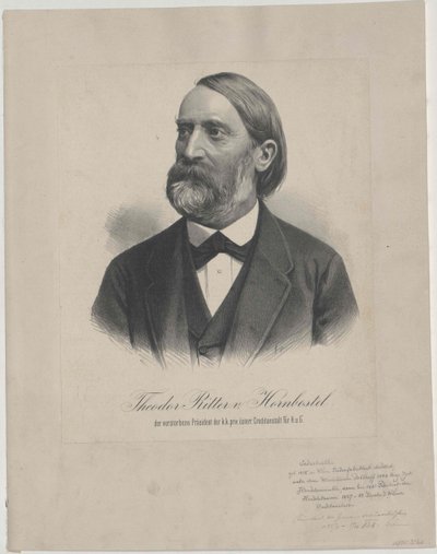 Theodor Ritter Hornbostel - Artist Unknown