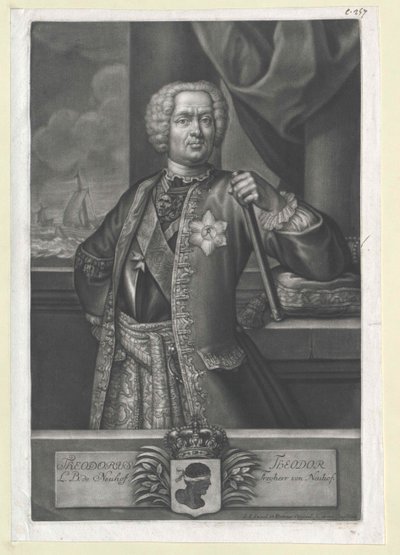 Theodor Baron Neuhof - Artist Unknown
