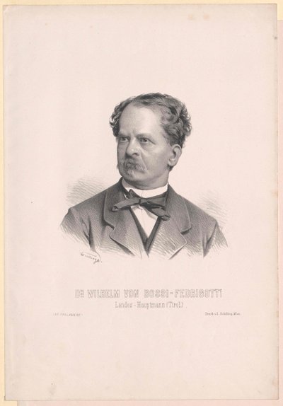 Wilhelm Bossi-Fedrigotti de Belmonte (impression) - Artist Unknown
