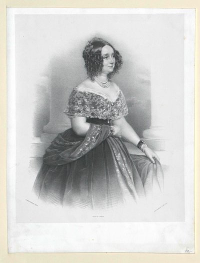 Wilhelmine comtesse Colloredo-Mannsfeld - Artist Unknown