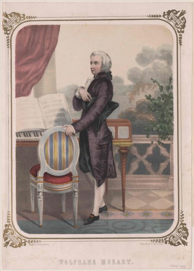 Wolfgang Amadeus Mozart - Artist Unknown