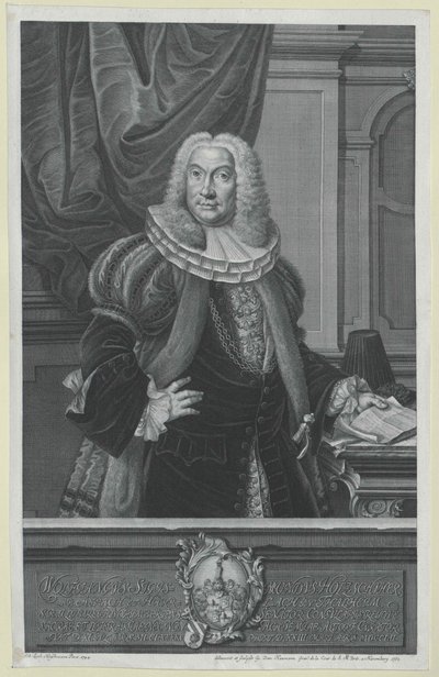 Wolfgang Sigismund Holzschuher - Artist Unknown