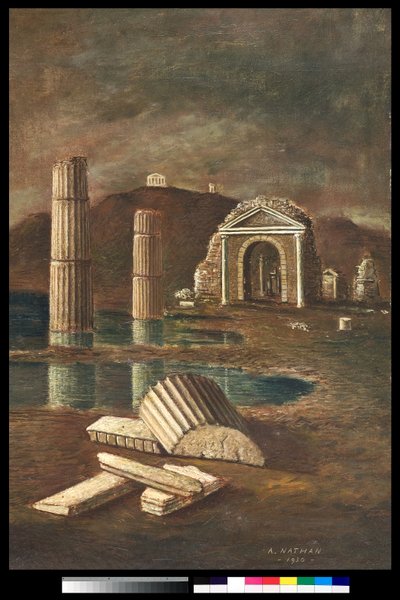 Plage déserte, 1930 - Arturo Nathan