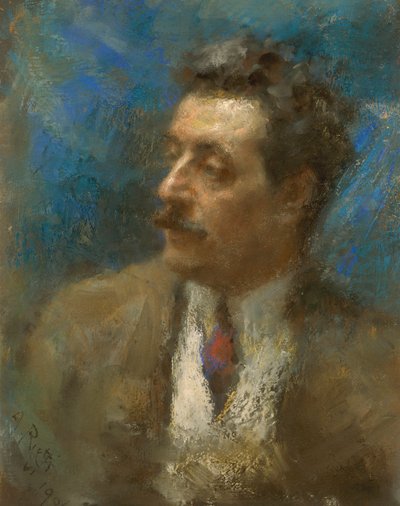 Portrait de Giacomo Puccini - Arturo Rietti