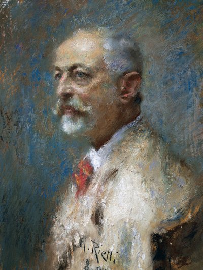 Portrait du sculpteur italien Giuseppe Sartorio (1844-1922) - Arturo Rietti