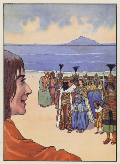 Illustration pour Les Voyages de Gulliver de Jonathan Swift - Artus Scheiner