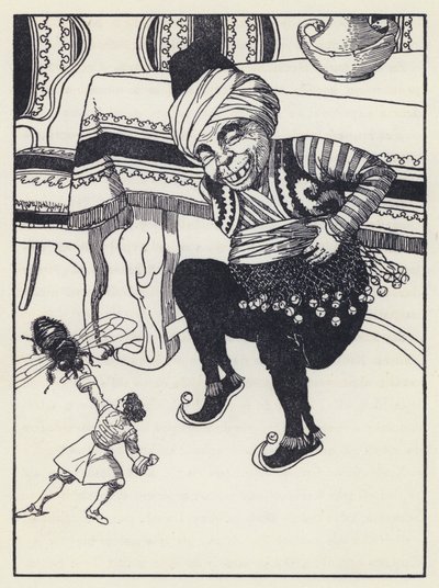 Illustration pour Les Voyages de Gulliver de Jonathan Swift - Artus Scheiner