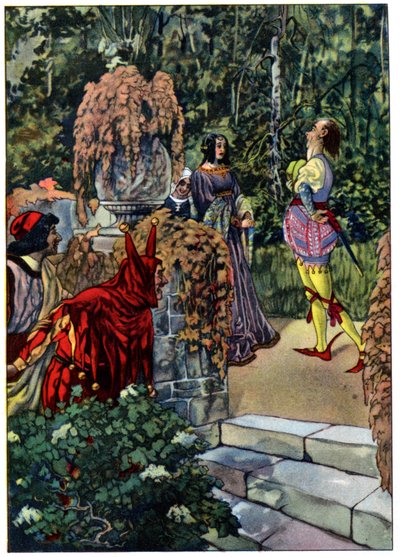 La Nuit des rois, pièce de William Shakespeare, vers 1880 - Artus Scheiner