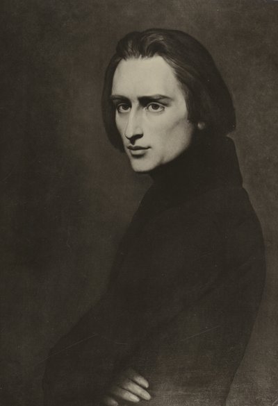 Franz Liszt, compositeur hongrois - Ary Scheffer