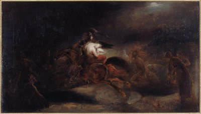 Lénore, les morts vont vite, ca. 1830 (oil on canvas) - Ary Scheffer