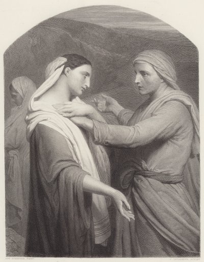 Ruth et Naomi - Ary Scheffer