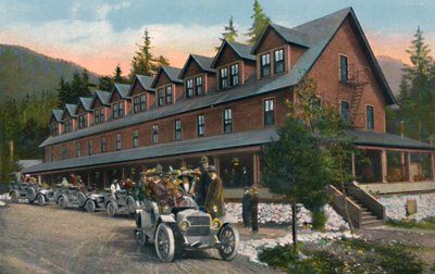 Auberge du parc national du Mont Rainier, c1916 - Asahel Curtis