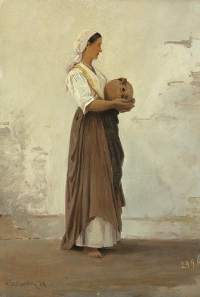 Fille de Capri, 1871 - Ascan Lutteroth