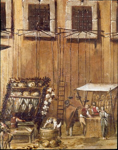 Place du tribunal de la Vicaria à Naples à l