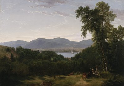 Beacon Hills sur la rivière Hudson, 1852 - Asher Brown Durand