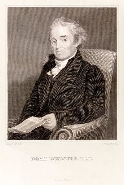 Noah Webster : lexicographe américain - Asher Brown Durand