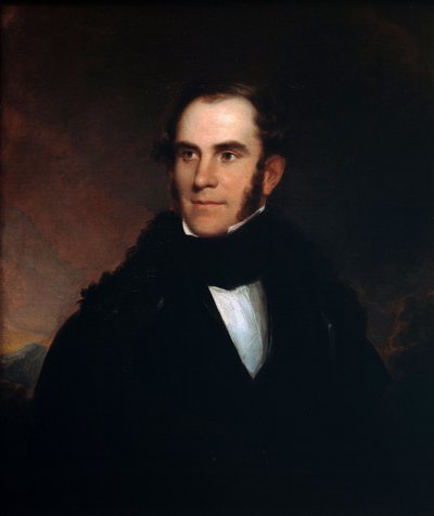 Portrait de Thomas Cole - Asher Brown Durand