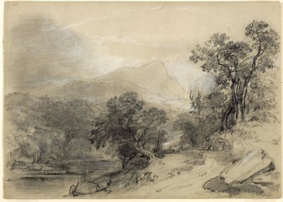 Étude pour Paysage-Composition : Dans les Catskills, 1848 - Asher Brown Durand