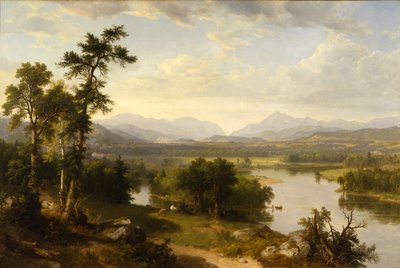 Montagnes Blanches (Gebirge in New Hampshire), vallée de Frankonia - Asher Brown Durand