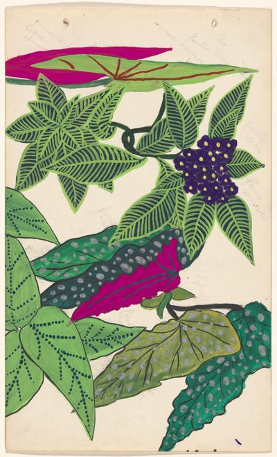 Projet de broderie de fleurs et de feuilles - Atelier Martine