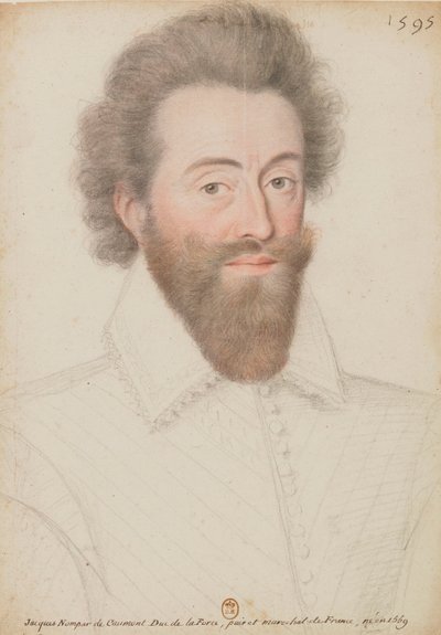 Jacques Nompar de Caumont - 1595 - attributed to François Quesnel
