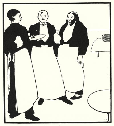 Garçons de café - Aubrey (after) Beardsley