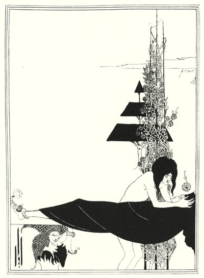 Le Lamentation Platonique - Aubrey (after) Beardsley