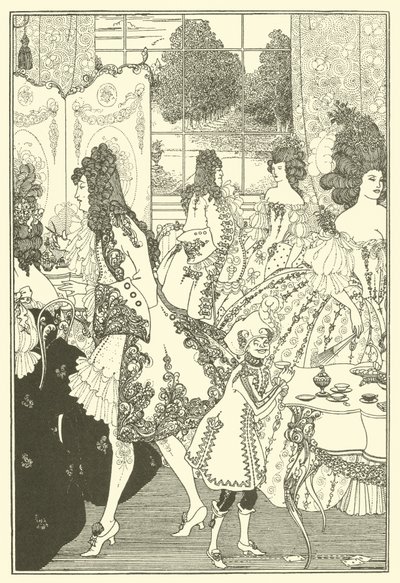 Le viol du verrou - Aubrey (after) Beardsley