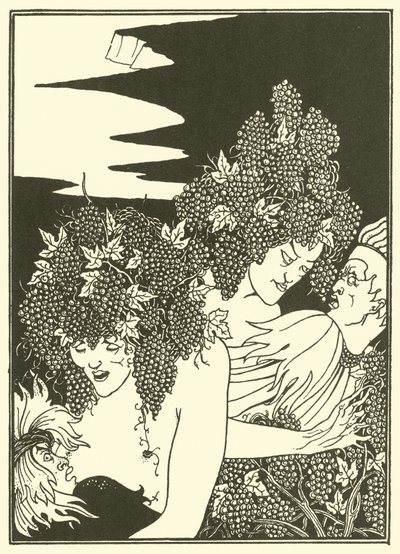 Le Piège de la Vendange (lithographie) - Aubrey (after) Beardsley
