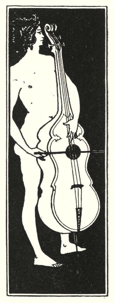 Ornement de page de titre (gravure) - Aubrey (after) Beardsley