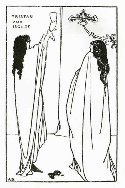 Une répétition de Tristan und Isolde, illustration de 