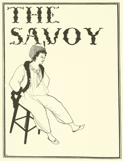 Conception de couverture, The Savoy - Aubrey Beardsley