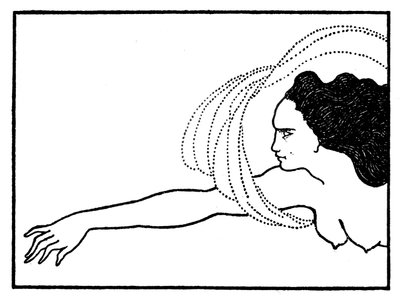 Flosshilde, illustration pour Das Rheingold, publiée dans le magazine 