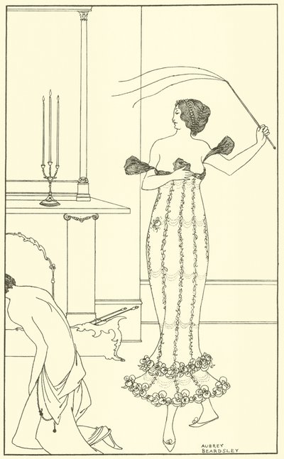 Frontispice, Le compte rendu complet et véridique de la merveilleuse mission du comte Lavender - Aubrey Beardsley