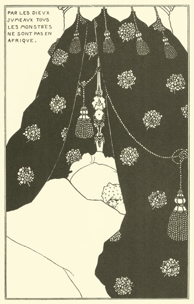 Portrait de lui-même - Aubrey Beardsley