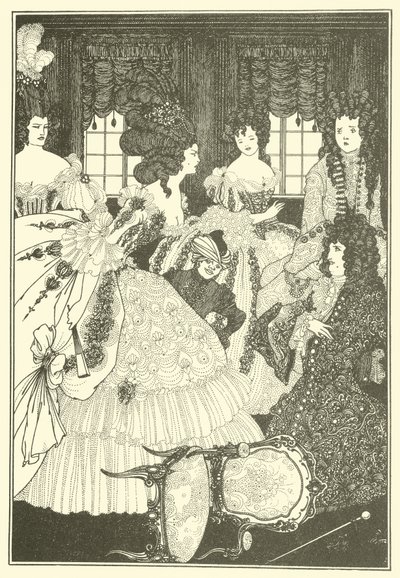 La Bataille des beaux et des belles - Aubrey Beardsley