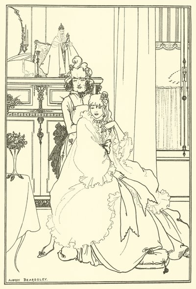 La Coiffure - Aubrey Beardsley