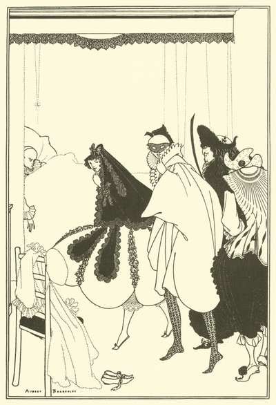 La Mort de Pierrot - Aubrey Beardsley