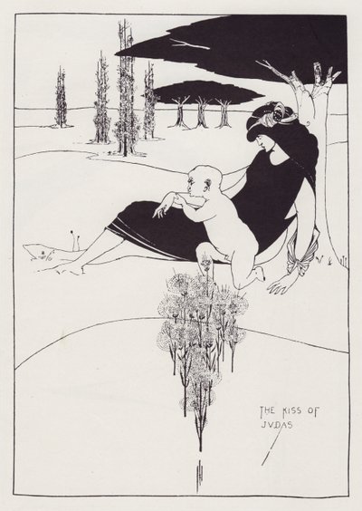 Le Baiser de Judas - Aubrey Beardsley