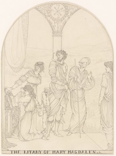 La Litanie de Marie-Madeleine - Aubrey Beardsley