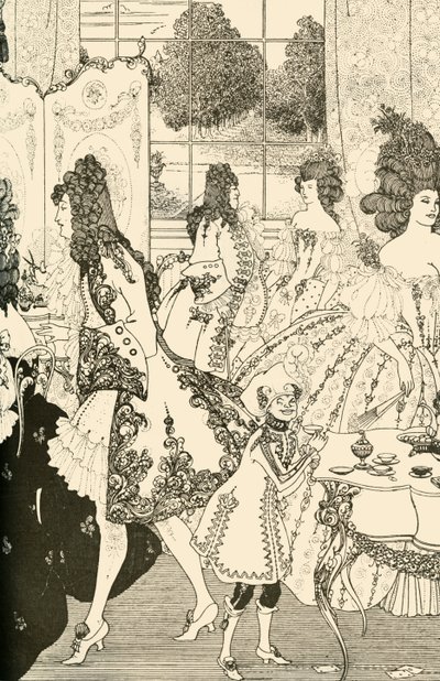 Le Viol de la Mèche, 1896, 1928 - Aubrey Beardsley