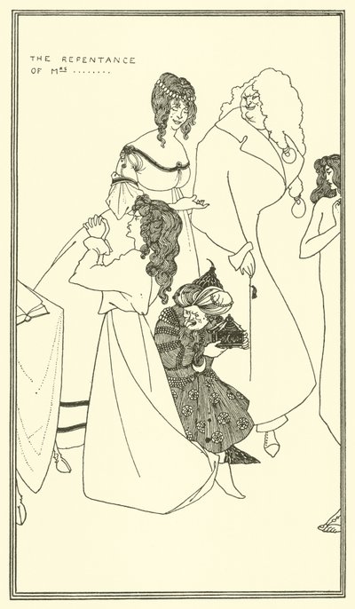 Le Repentir de... - Aubrey Beardsley