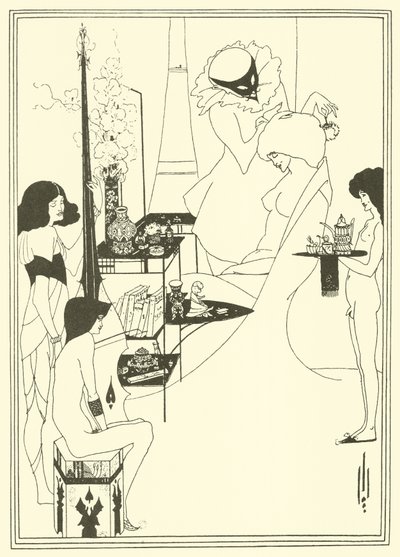La toilette de Salomé - Aubrey Beardsley