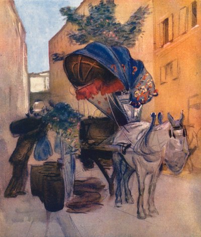 Rome : Chariot de vin romain - Aubrey Waterfield